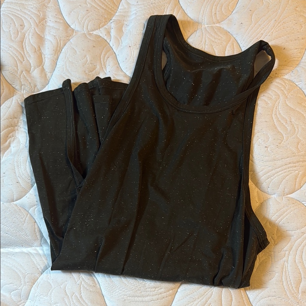Lululemon Athletica Black Sleeveless Muscle Tee